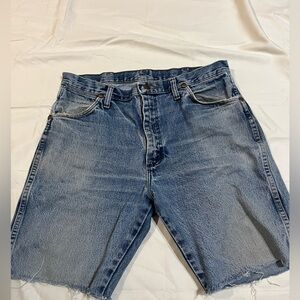 Wrangler Classic Blue Denim Shorts